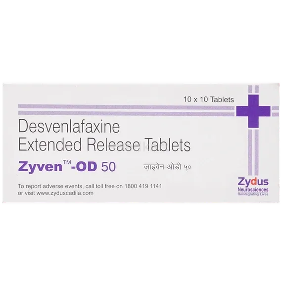zyven od 50mg tablet 10's